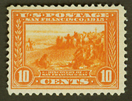 U.S. #400A San Francisco 10c - Orange Mint