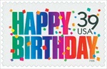 U.S. #4079 39c Happy Birthday MNH