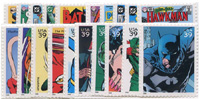 U.S. #4084a-t DC Comics Super Heroes, 20 Singles MNH