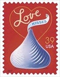 U.S. #4122 39c Hershey Kiss, Love Issue MNH