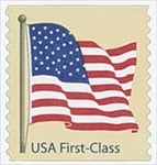 U.S. #4133 (41c) American Flag Coil MNH