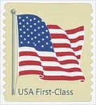 U.S. #4135 (41c) American Flag Coil MNH