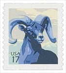 U.S. #4140 17c Big Horn Sheep Coil MNH