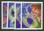 U.S. #4192-95 Art of Disney: Magic, 4 Singles