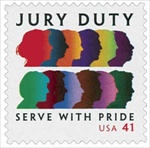 U.S. #4200 Jury Duty, Serve with Pride MNH