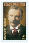 U.S. #4222 Charles W. Chesnutt MNH