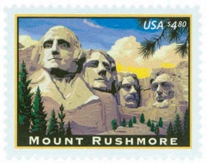 U.S. #4268 Mount Rushmore Priority Mail $4.80