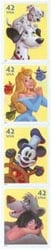 U.S. #4345a Disney: Imagination Strip of 4 MNH