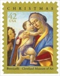 U.S. #4359 Christmas Madonna MNH