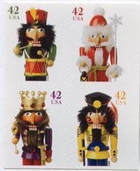 U.S. #4371a Christmas Nutcracker, Block of 4 MNH