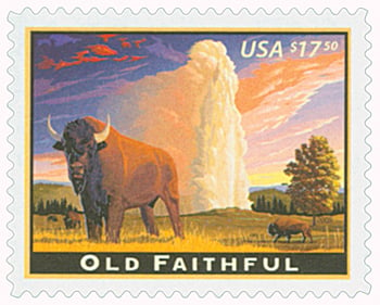 U.S. #4379 Old Faithful MNH