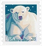 U.S. #4389 Polar Bear Coil MNH