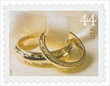 U.S. #4397 Wedding Ring MNH