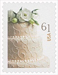 U.S. #4398 61c Wedding Cake MNH