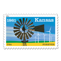U.S. #4493 Kansas Statehood