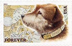 U.S. #4547 Owney the Postal Dog