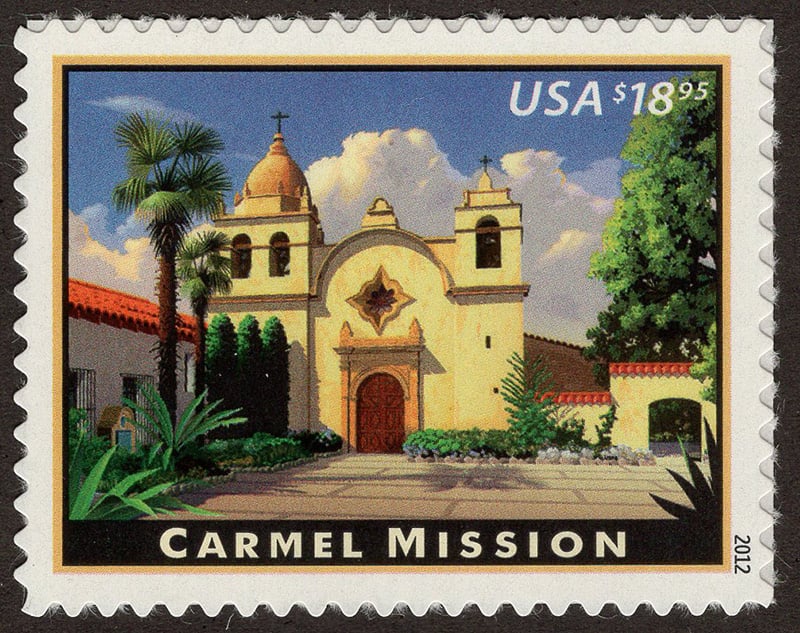 U.S. #4650 Carmel Mission $18.95