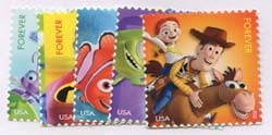 U.S. #4677-81 Pixar: Mail a Smile, 5 Singles