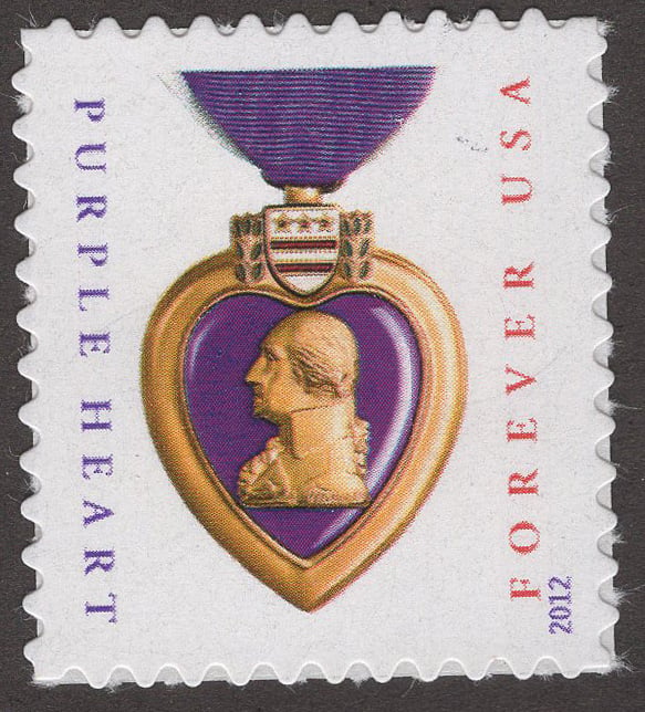 U.S. #4704 Purple Heart 2012