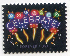 U.S. #5019 Celebrate 2015 Die Cut 10-3/4