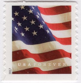 U.S. #5158 U.S. Flag Forever Stamp Coil (BCA)