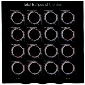 U.S. #5211 Total Eclipse of the Sun - Pane of 16