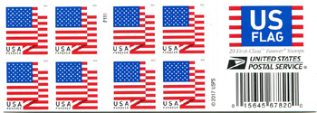 U.S. #5262a Flag Issue AP Booklet of 20