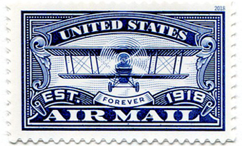 U.S. #5281 U.S. Airmail (blue)