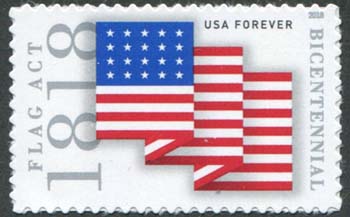 U.S. #5284 Flag Act of 1818