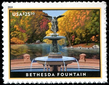 U.S. #5348 Bethesda Fountain Express Mail