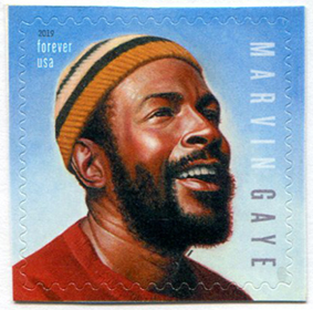 U.S. #5371 Marvin Gaye, Music Icon Series