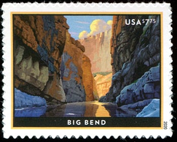 U.S. #5429 Big Bend $7.75