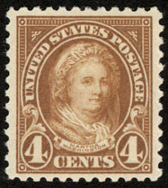 U.S. #556 4c Martha Washington Mint