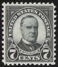 U.S. #559 7c McKinley - Mint