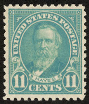 U.S. #563 11c Rutherford B. Hayes Mint