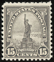 U.S. #566 15c Statue of Liberty - Mint