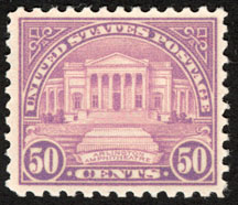 U.S. #570 50c Arlington Amphitheater - Mint