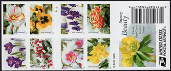 U.S. #5736b Snowy Beauty, Booklet of 20