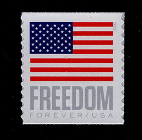 U.S. #5789A Freedom U.S. Flag (Single from BCA Coil)