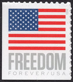 U.S. #5790 Freedom U.S. Flag (Single from AP Booklet)