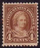 U.S. #585 4c Martha Washington - Mint