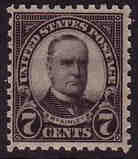 U.S. #588 7c McKinley - Mint