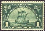 U.S. #614 Walloon Ship 'Nieu Nederland' - MNH