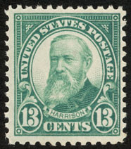 U.S. #622 13c Benjamin Harrison - Mint