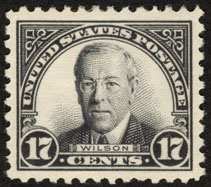 U.S. #623 17c Woodrow Wilson Mint