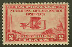 U.S. #649 Aeronautics Conference 2c - Mint
