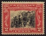 U.S. #651 Surrender of Fort Sackville - MNH