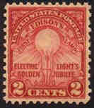 U.S. #655 Electric Light Perf. 11x10-1/2 - Mint