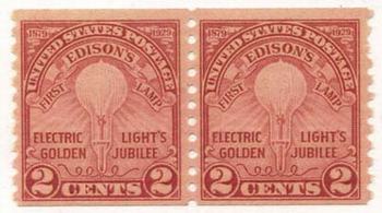 U.S. #656 Electric Light Coil - Mint Pair