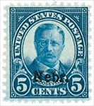U.S. #674 5c Roosevelt, Nebraska - Mint